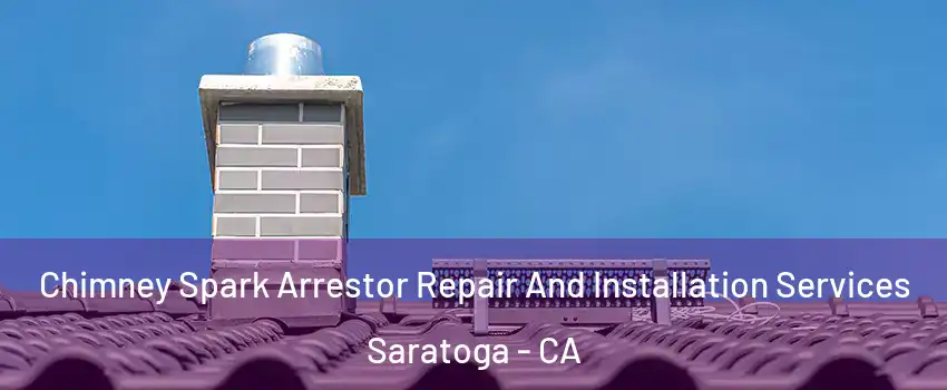  Chimney Spark Arrestor Repair And Installation Services Saratoga - CA
