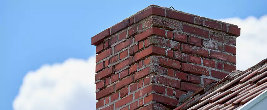 Brick Chimney Flue Installation in Saratoga, CA