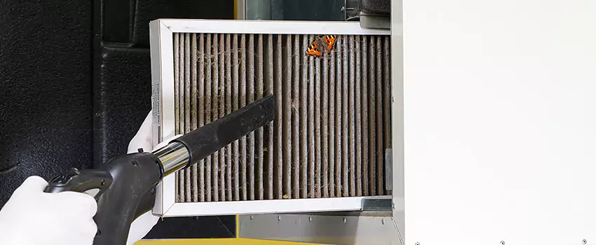 Clogged Air Duct Cleaning Process in Saratoga, CA