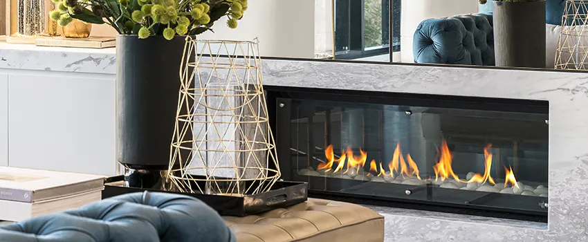 Custom Fireplace Crystals in Saratoga, California
