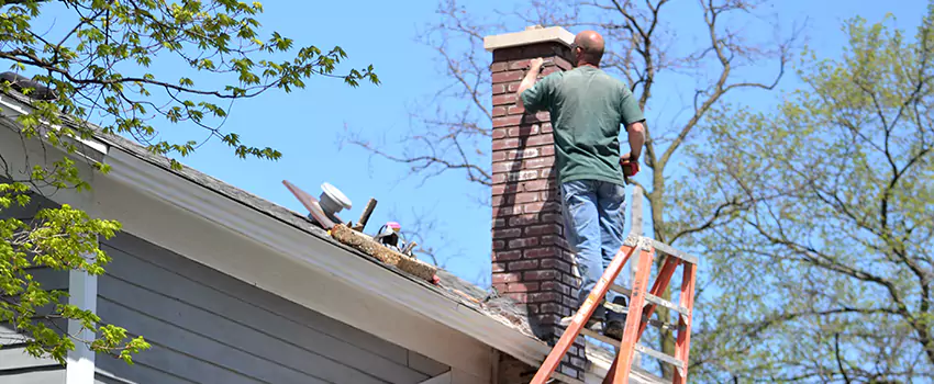 Vinyl and PVC Chimney Flashing Installation in Saratoga, CA