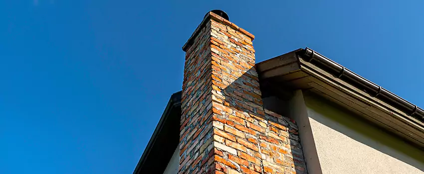 Masonry Chimney Flashing Repair in Saratoga, California