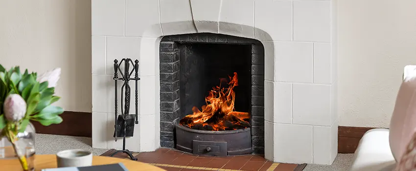 Classic Open Fireplace Design Services in Saratoga, California