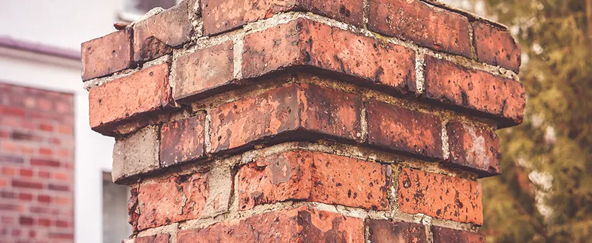 Cracked Chimney Bricks Repair Cost in Saratoga, California