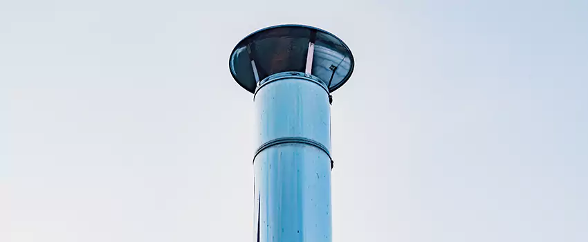 Insulated Metal Chimney Installation in Saratoga, CA