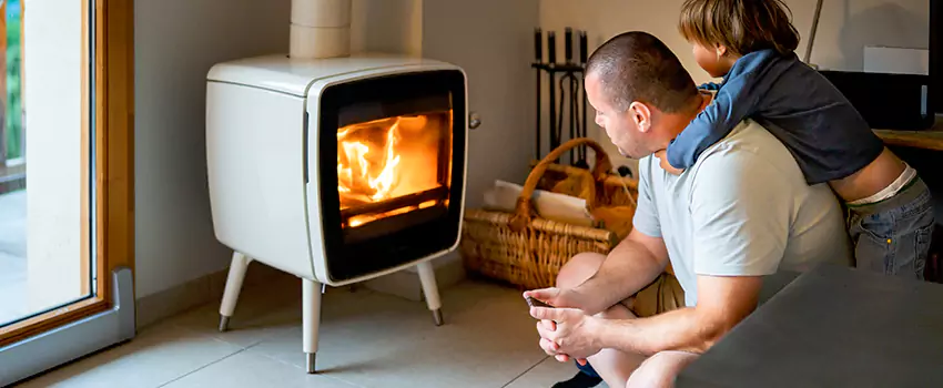 Pacific Energy Zero-Clearance Fireplace Replacement in Saratoga, CA